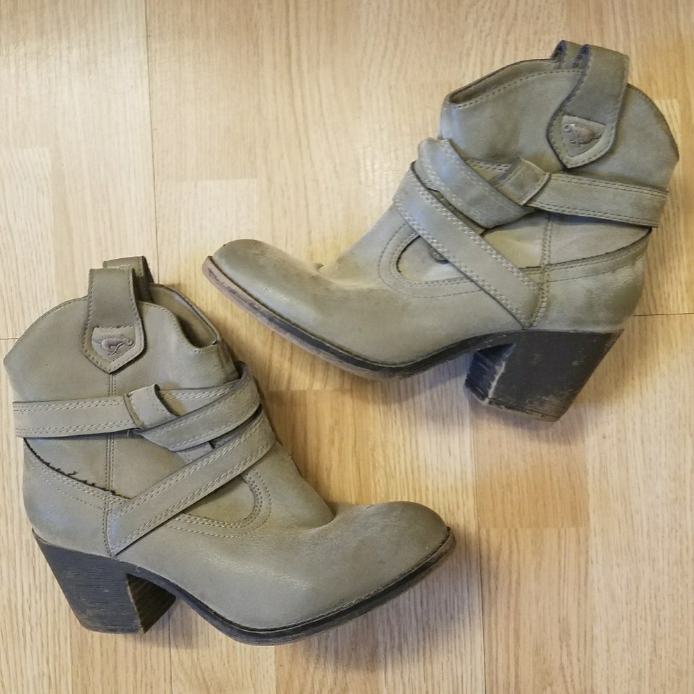 Tan/Grey Rocket Dog Booties